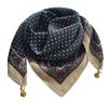 1PC Neck Scarf Versatile Painted Pattern Gift Silk Scarf High-End Magnetic Closure Elegant Accessories French Style Multi-Color