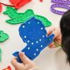 Fädelteller für Kinder Sensorische Grundlegende Lebenskompetenzen Übung Montessori Lernspielzeug Partygeschenke Klassenzimmerpreise
