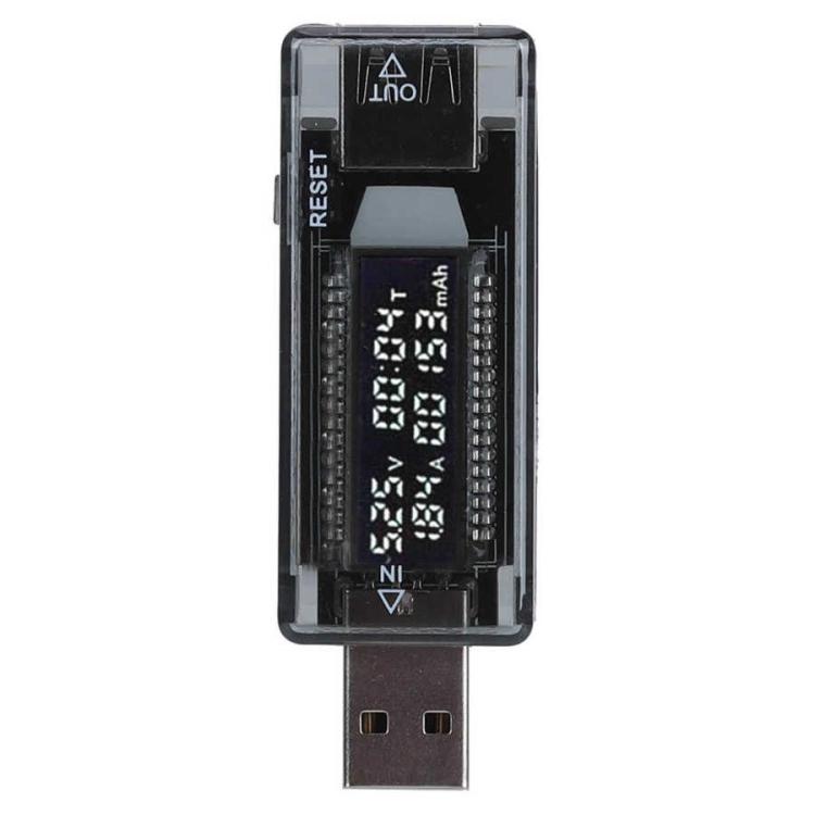KWS-V21 QC2.0 USB Current Voltage Tester Charge Detector, Multimeter, Power Capacity Meter