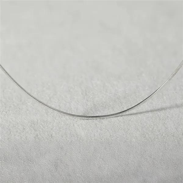 Silver 925 New Square Chain Silver Necklace