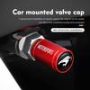 4PCS Car Air Tire Valve Caps Aluminum Wheel Tyre Stem Cover For Toyota 86 Harrier Vellfire Alphard Camry Avensis
