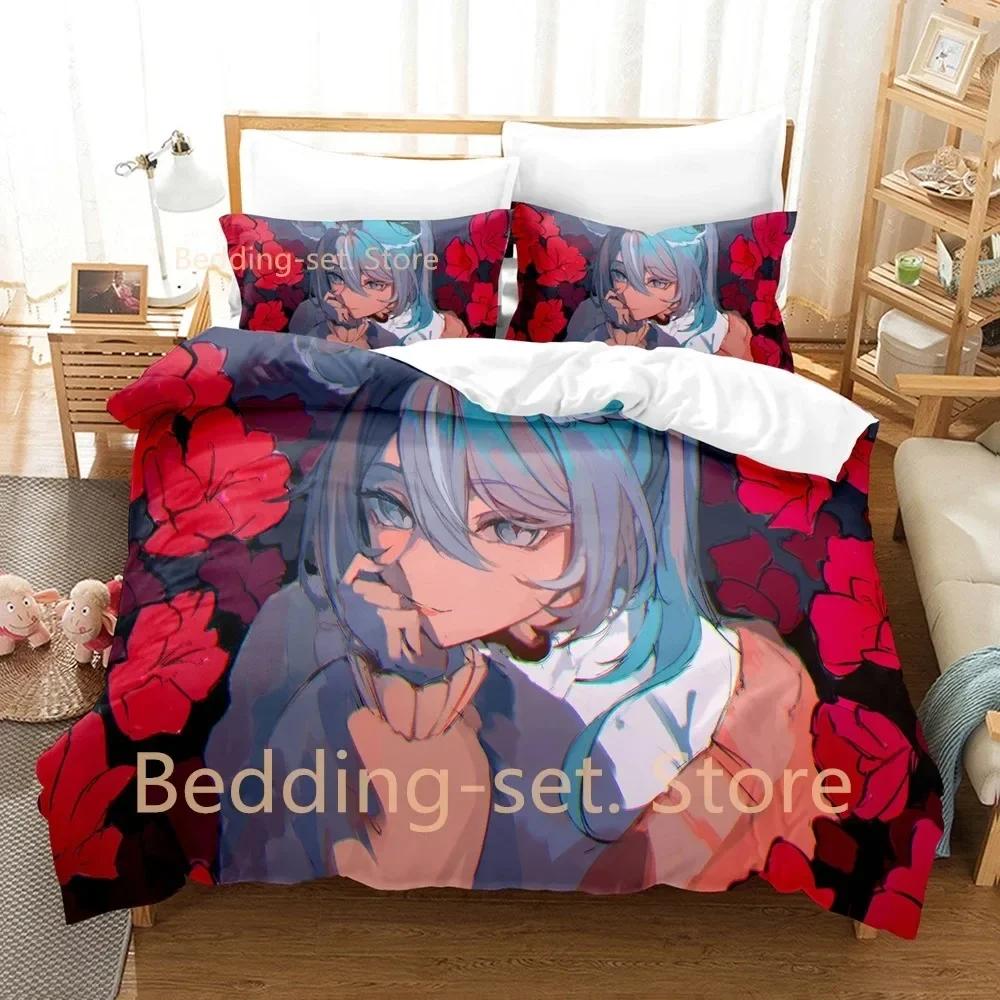 Elira Pendora Bedding Set Single Twin Full Queen King Size Bed Set Adult Kid Bedroom Duvetcover Sets Anime Bed Sheet Set