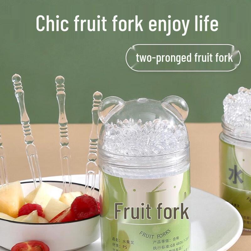 ZISIZ Disposable Fruit Forks