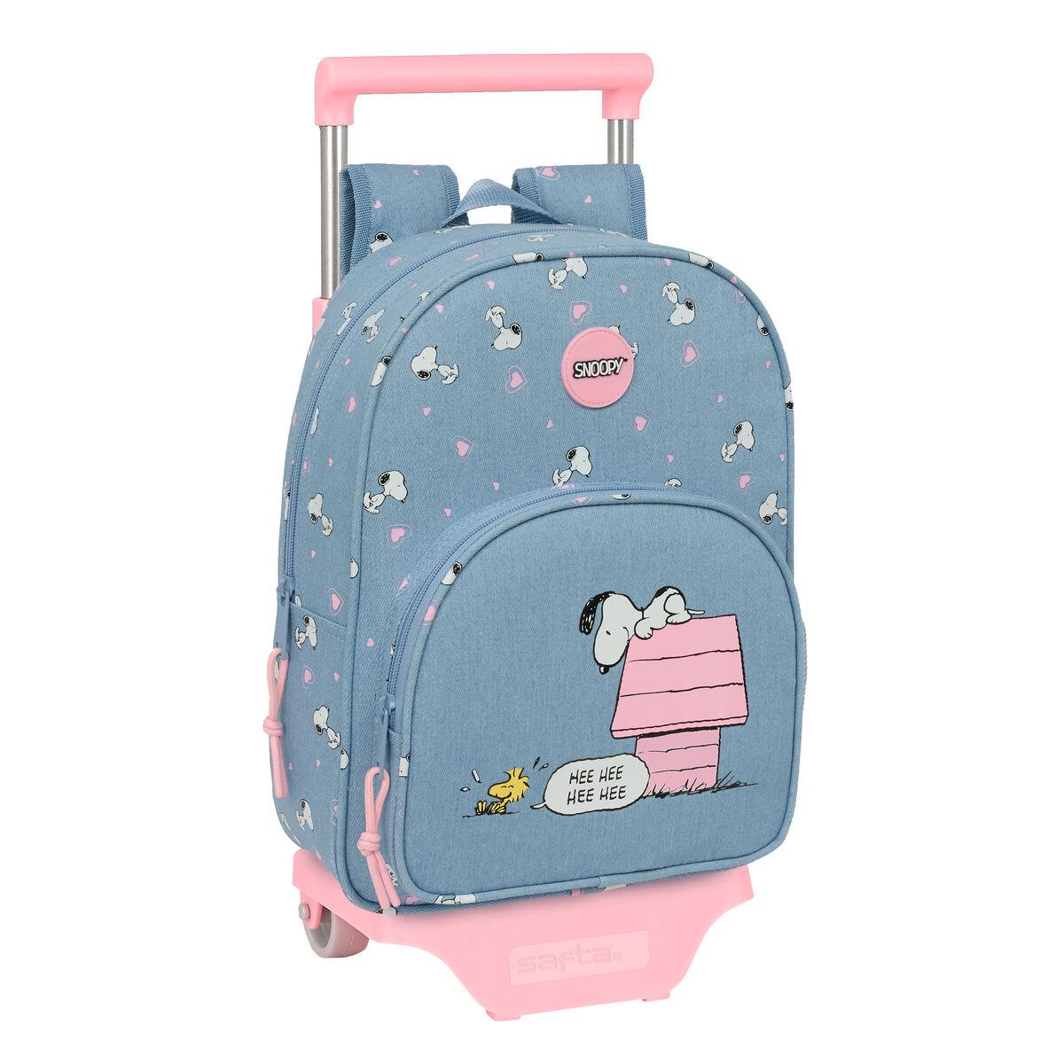 Schulrucksack Snoopy 26 x 11 x 67 cm 26 x 34 x 11 cm