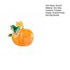Brooch Enamel Painted Small Pumpkin Autumn Style Brooch Full Glaze Vivid Color Anti-Exposure Pin Bags Coats Scarves Badge Outfit Accessory