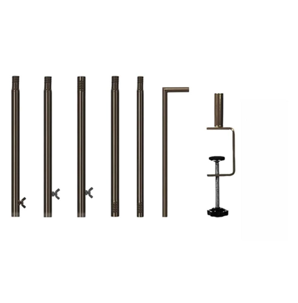 

Party Decor Arch Over The Table Rod Heavy-Duty Metal Tubing Adjustable Height Adjustable Length Wedding Table Decor чорний