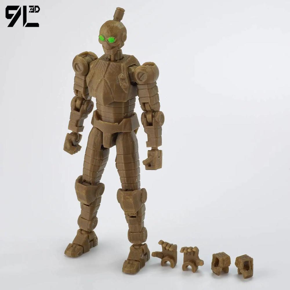 9L3D Dummy13 Lucky13 Invincible Boy Betrayal Anime Multi-Jointed Mechanical Limbs Action Figures Youth Titan13 Battle Toys Gifts