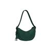 New COACH Luna Pebbled Leather Handbag, Shoulder Bag Women's Forest Green CC439-V5FOR