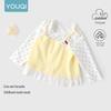 Youqi Baby Girls' Long-Sleeve Cotton Base Layer T-Shirt