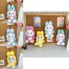 Adorable Plush Bunny Keychain Cute Rabbit Toy Exquisite Accessory Bag Charm