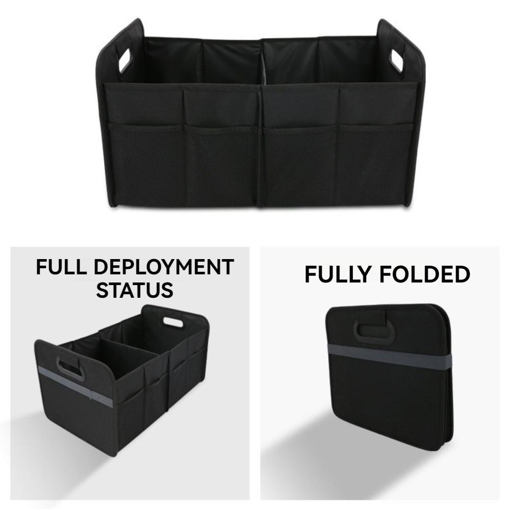 Oxford Cloth Car Trunk Storage Bag Multifunction Shoes Storage Box Car Trunk Organizer  Trucks
