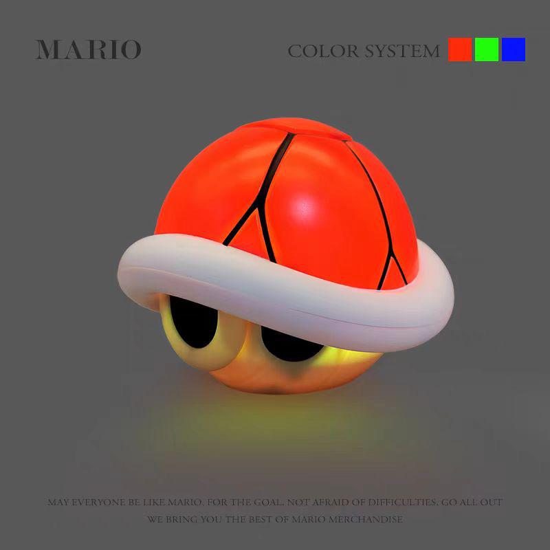 Mario Question Block Star Night Light with Sound & Touch Activation
