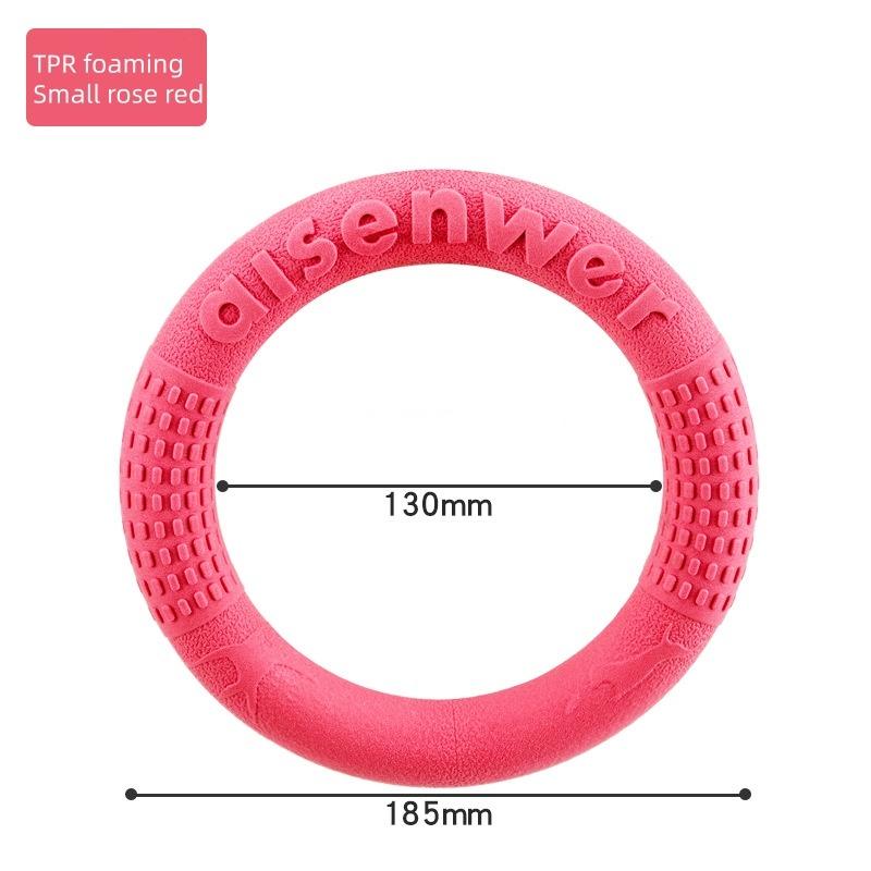 Dog Flying Disk Training Ring Puller Toy Interactive Chewing Toy for Puppy Outdoor Playing Game Durable Pet Supplies