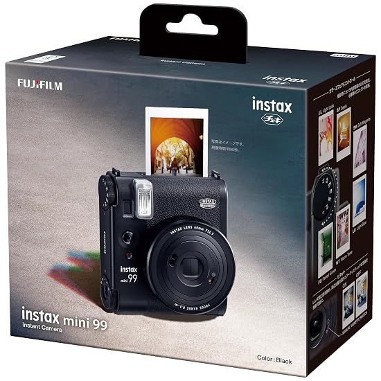 FUJIFILM instax mini 99 Sofortbildkamera, Schwarz, INS MINI 99 TH