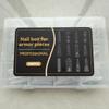 Pointed/Trapezoidal Nails Gel Extension Molds Clear Forms French Nail Molds  Gel Extension