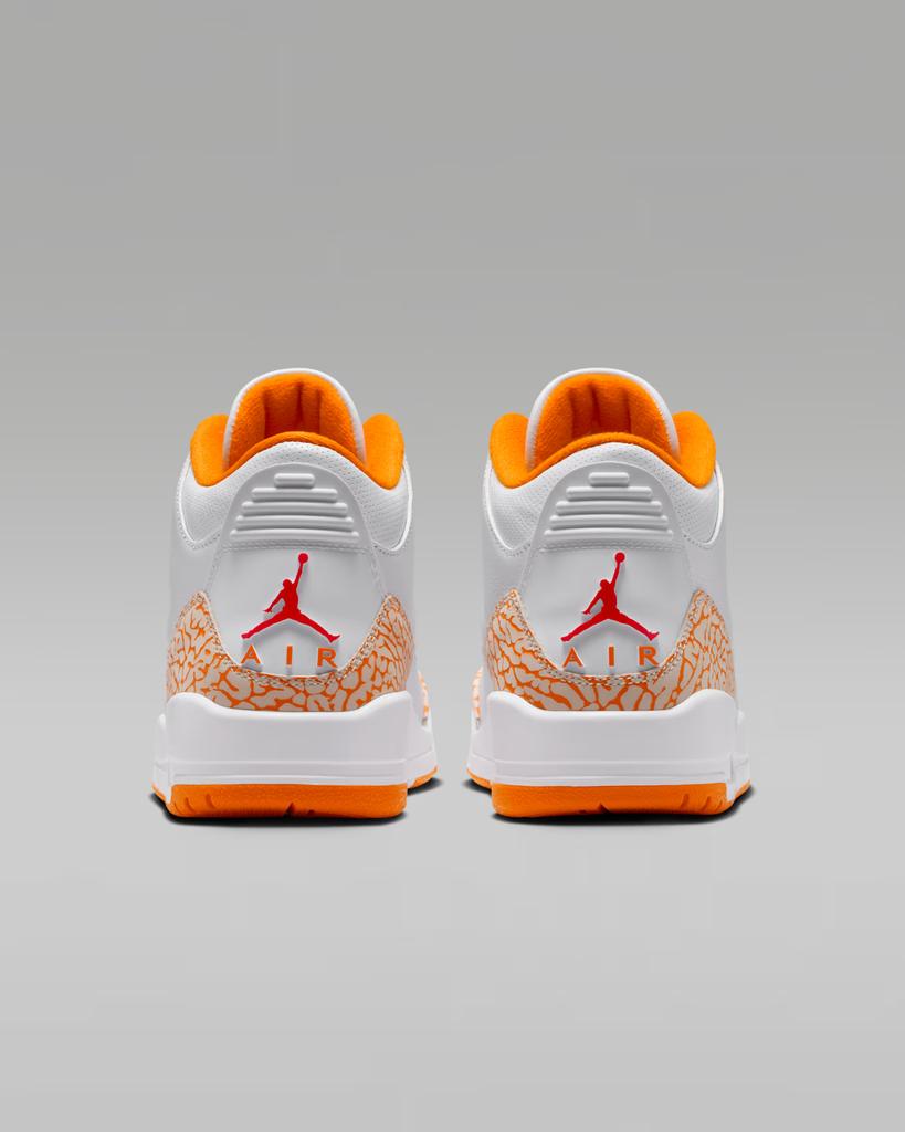 CK9246-101 Nike Air Jordan 3 "Orange Citrus" (Women's)