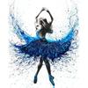 5D DIY Diamond Painting Ballet Girl Diamond Embroidery Mosaic Cross Stitch Kits Portrait Picture Dancer Home Decor Craft Gift