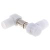 2Pairs 90 Degrees Male And Female Tv Plug Jack For Antennas Tv Rf