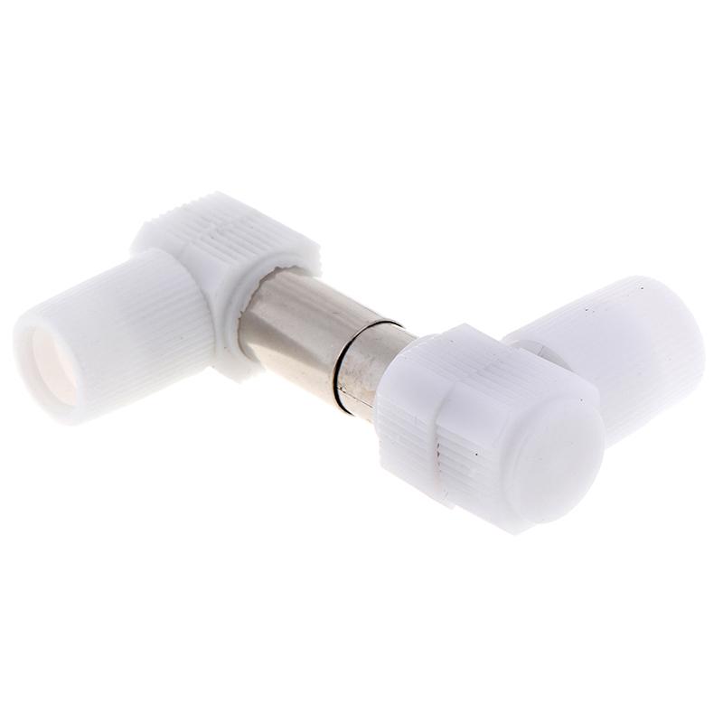 2Pairs 90 Degrees Male And Female Tv Plug Jack For Antennas Tv Rf