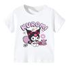 Summer Kolumi Sweet Image Theme Cotton Printed Extra Large TShirt for Adults Children ParentChild