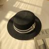 Summer Outdoor Empty Top Hat Solid Color Sun Hat Straw Beach Sun Hat Men