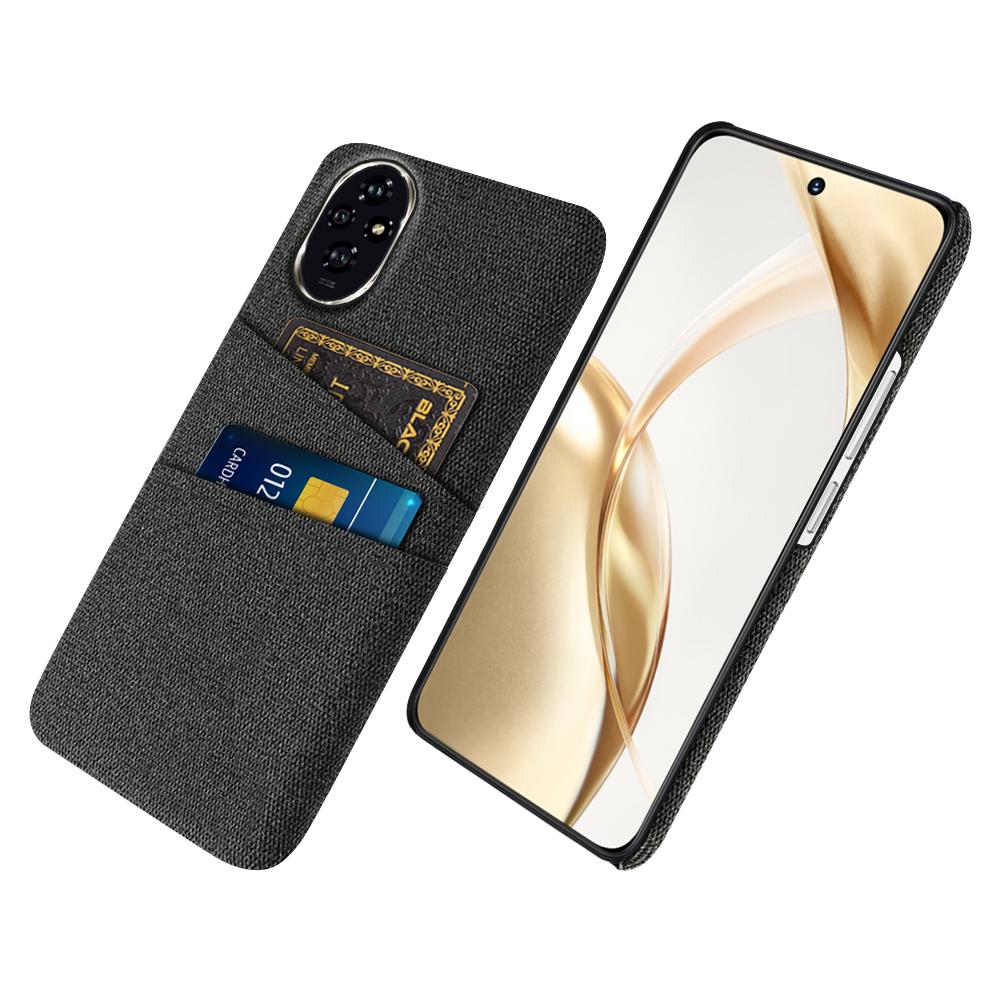 For Honor 200 5G Case Cloth + PC Hard Phone Cover with Dual Card Slots