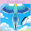 Parrot Kite Polyester Material Large Flying Toy For Kids And Outdoor Recreation