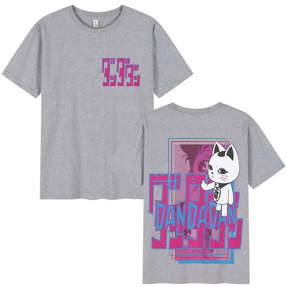2026 Japanese Anime Danda Danda Turbine Grandma Tshirt for Unisex and Women with An Oneck Design Streetwear Style