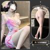 Sexy Underwear Sexy Pure Desire Feng Shui Ink Painting Poetry Dream Suspender Hip Skirt Slim Backless Suit Skirt