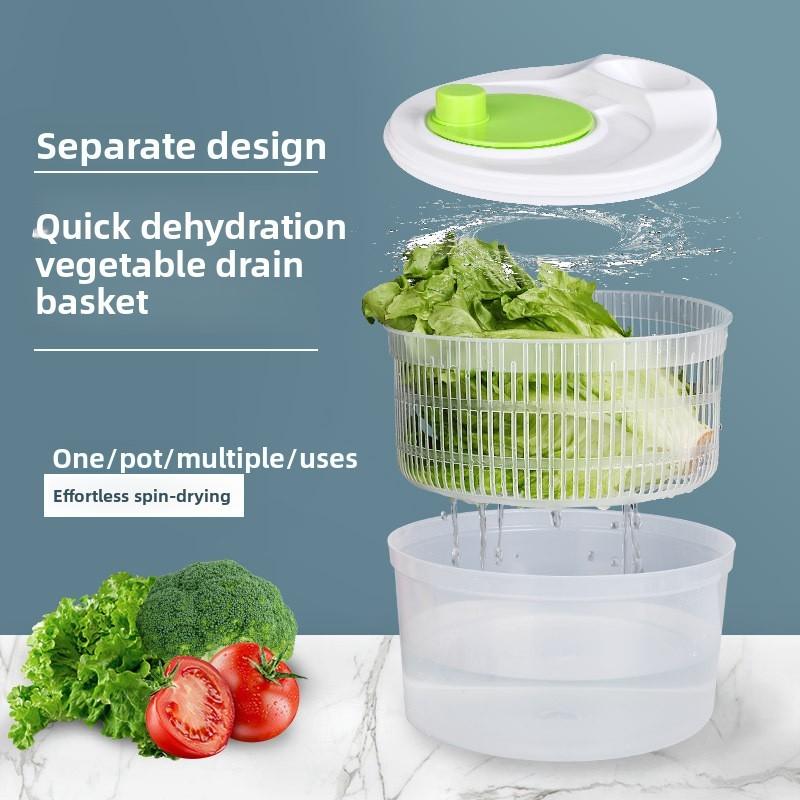 Kitchen Vegetable Dehydrator And Salad Spinner With Modern Design For Food Prep