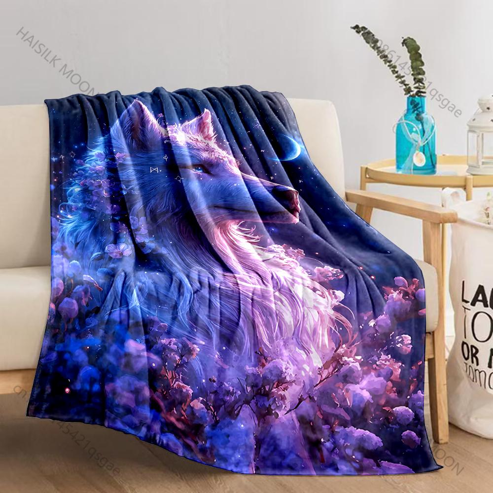 1PC Motocross Rider Print Adult Children Warm Blankets Home Travel Car Soft Comfortable Suitable for All Seasons Luxury Gift