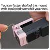 Quick Release Magnetic Clip Mount Lightweight Stable Adapter Holder Adjustable Stand Bracket for DJI Osmo Pocket 4 3
