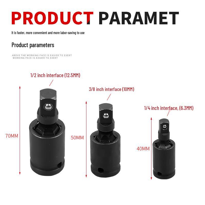 Universal Air Impact Swivel Joint Wrench for Auto Repair