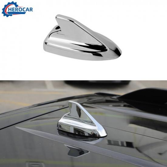 

ABS Radio Antenna Base Cover Trim Decoration for Ford Bronco Sport +Chrome