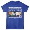 Universal Monsters Chibi Villains Men T Shirt