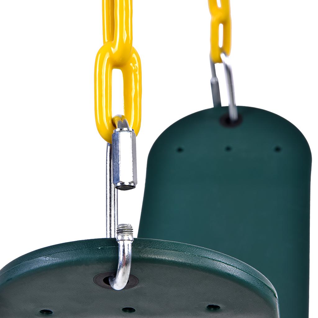 Leagăn cu lanț de fier pentru exterior, set de leagăne recreaționale, echipament de fitness, accesorii pentru loc de joacă