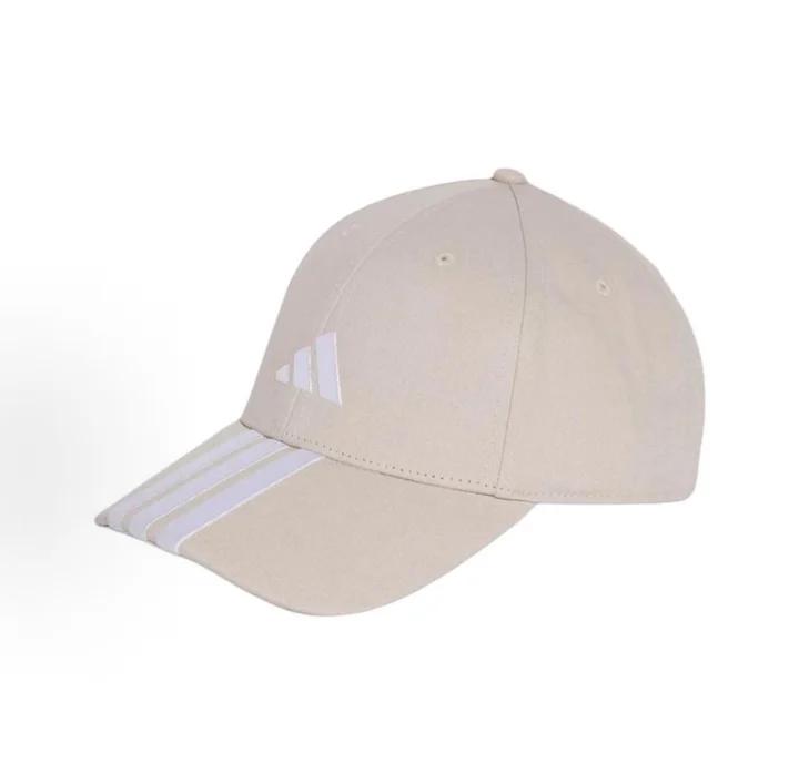 Adidas Unisex Unstructured Cotton Baseball Cap, Curved Brim 3‑Stripes Printed Casual Sun Hat for Daily Outdoor Lifestyle JW6036