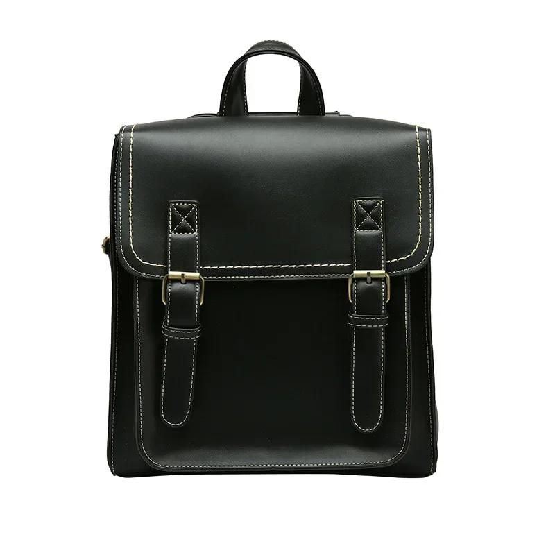 Solid Soft Interior Compartment Backpacks Casual Flap Pocket Bags For Women Lamp Luxury Interior Zipper Pocket Backpacks