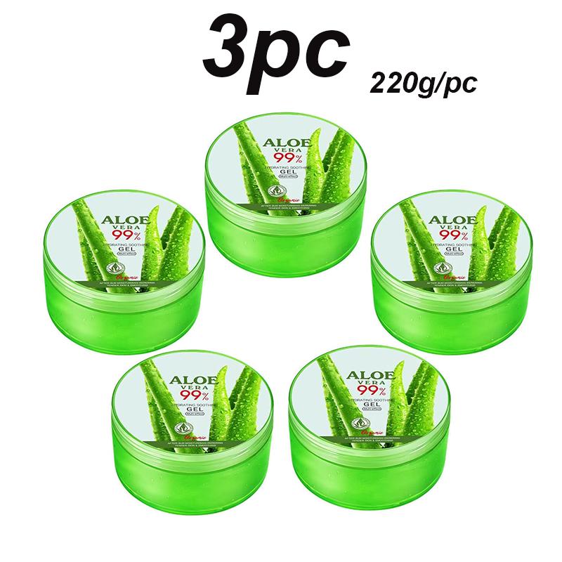 220 g Feuchtigkeitsspendende und pflegende Gesichtscreme mit Aloe-Gel-Essenz, aufhellende und ölregulierende Gesichtscreme gegen Austrocknung, macht die Haut weich und geschmeidig