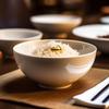 White Ceramic Dining Bowl