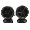 2pcs Dome Tweeter 1200W Loudspeaker High Sensitivity Universal for Car Audio Systems Black