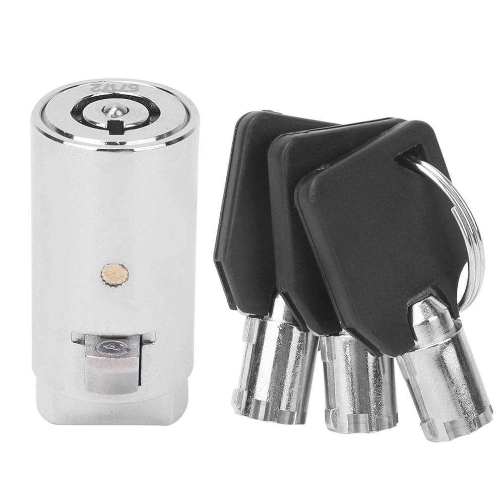

Zinc Alloy Vending Machine Lock Cylinder with 3 Keys 38×19mm Zinc Alloy Lock Cylinder Safe Chrome Color Safe Box Lock Cylinder