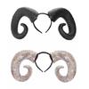 Ochsenhorn-Stirnbänder Haarbänder Haarreifen für Damen Mädchen Halloween Haaraccessoires
