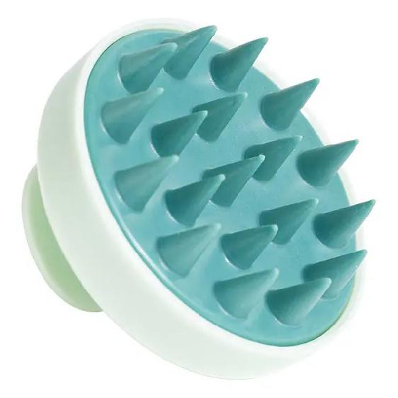 

Silicone Comb for Hair Massage синий