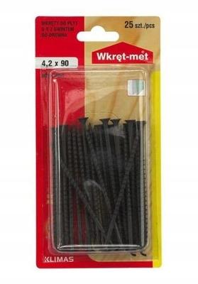 Screw for Attaching Plasterboards To Wood 42x90mm 25pcs