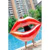 Adult Sequin Inflatable Red Lip Floating Pool Party Water Toy Props Photography