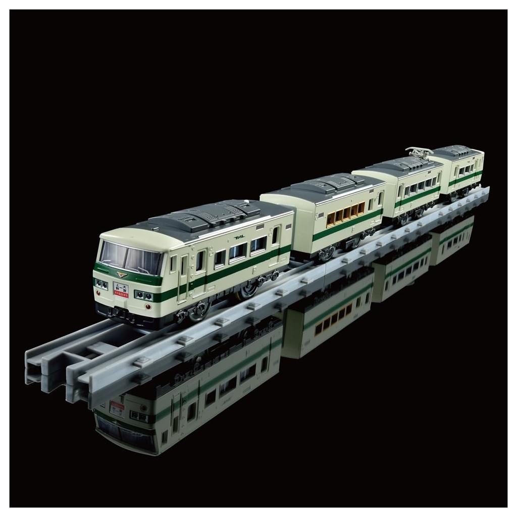 Takara Tomy Plarail Skutečný rychlík řady 185 (Šinkansenová štafeta)