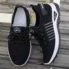 Women's Casual Chunky Platform Sneakers Anti-Slip Walking Shoes for Women Breathable Knitted Running Sneakers Lightweight Lace-Up Work Tennis Shoes