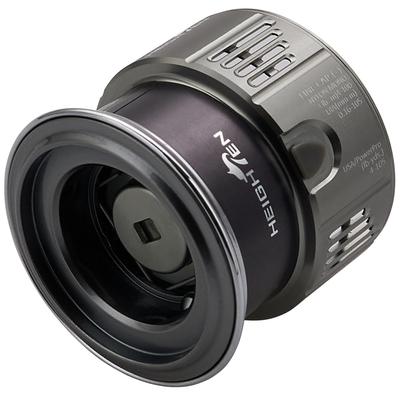 HEIGHTEN Reel Spool, Shallow Groove, C2000S Replacement Spool for Stella, Twin Power, Vanquish, Stradic, Vanford, Complex, and Soare (V2.0 - Gunmetal