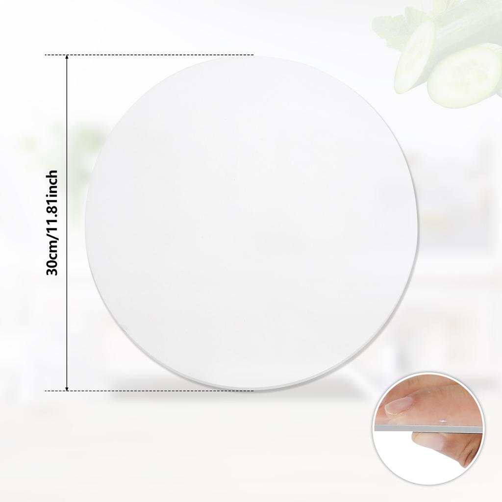 Acrylic Cutting Board Transparent Cutting Board with Lip Edge Cutting Board Chopping Board Clear Countertop Protector Board